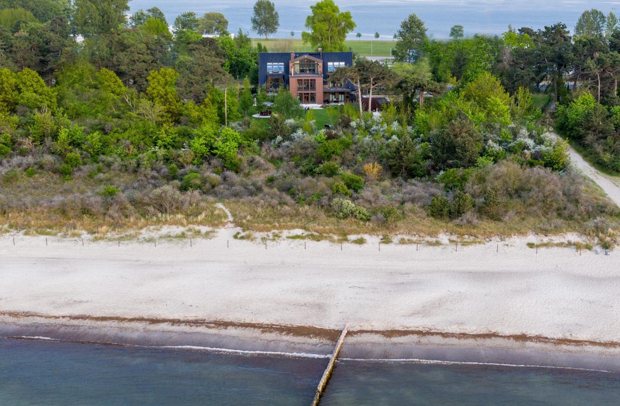Villa Schmidt - Strandhaus Direkt Am Meer Mit Sauna, Sport Und Duenengarten II Rostock Kültér fotó